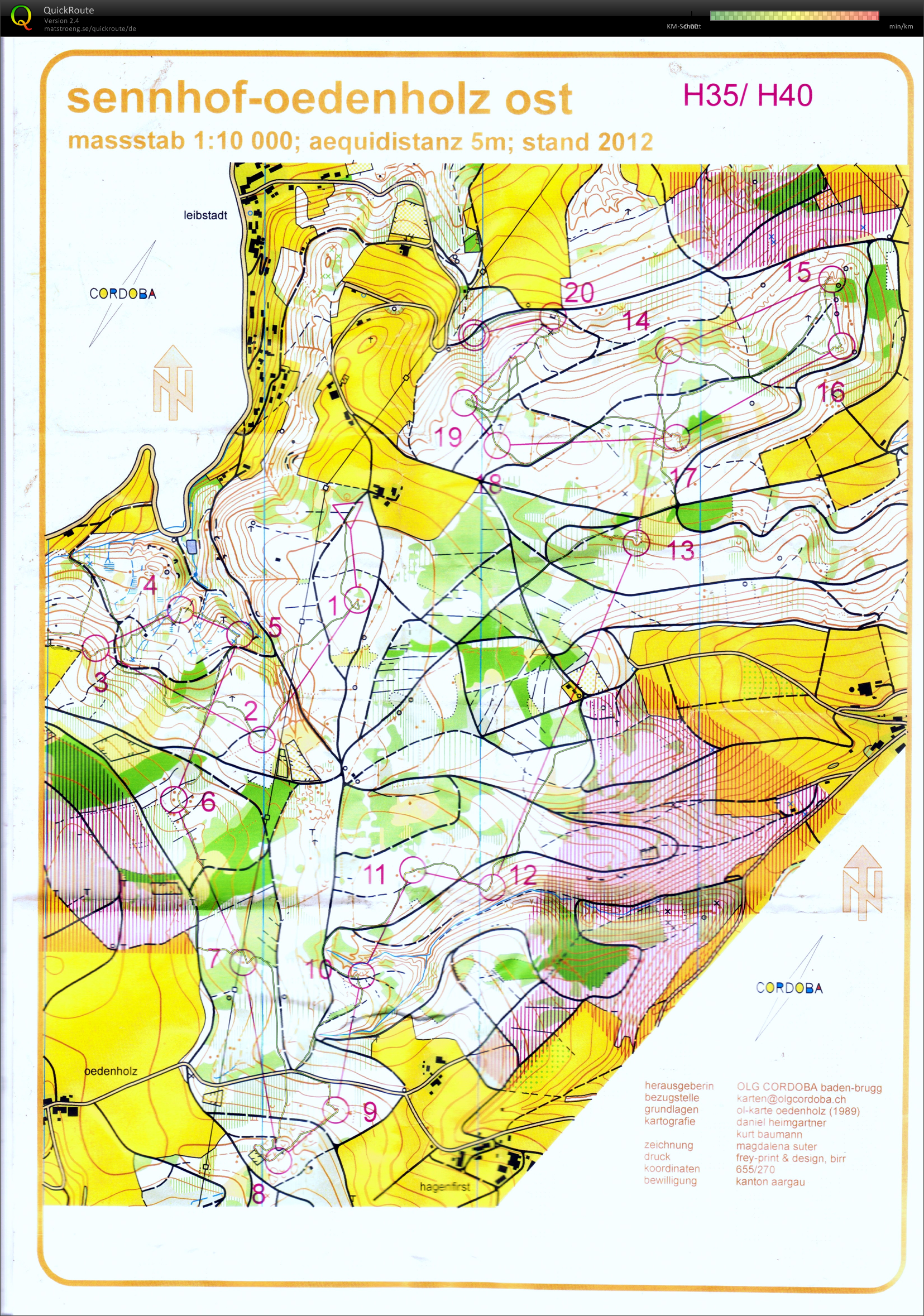 Zurzacher OL 2012 (14/10/2012)