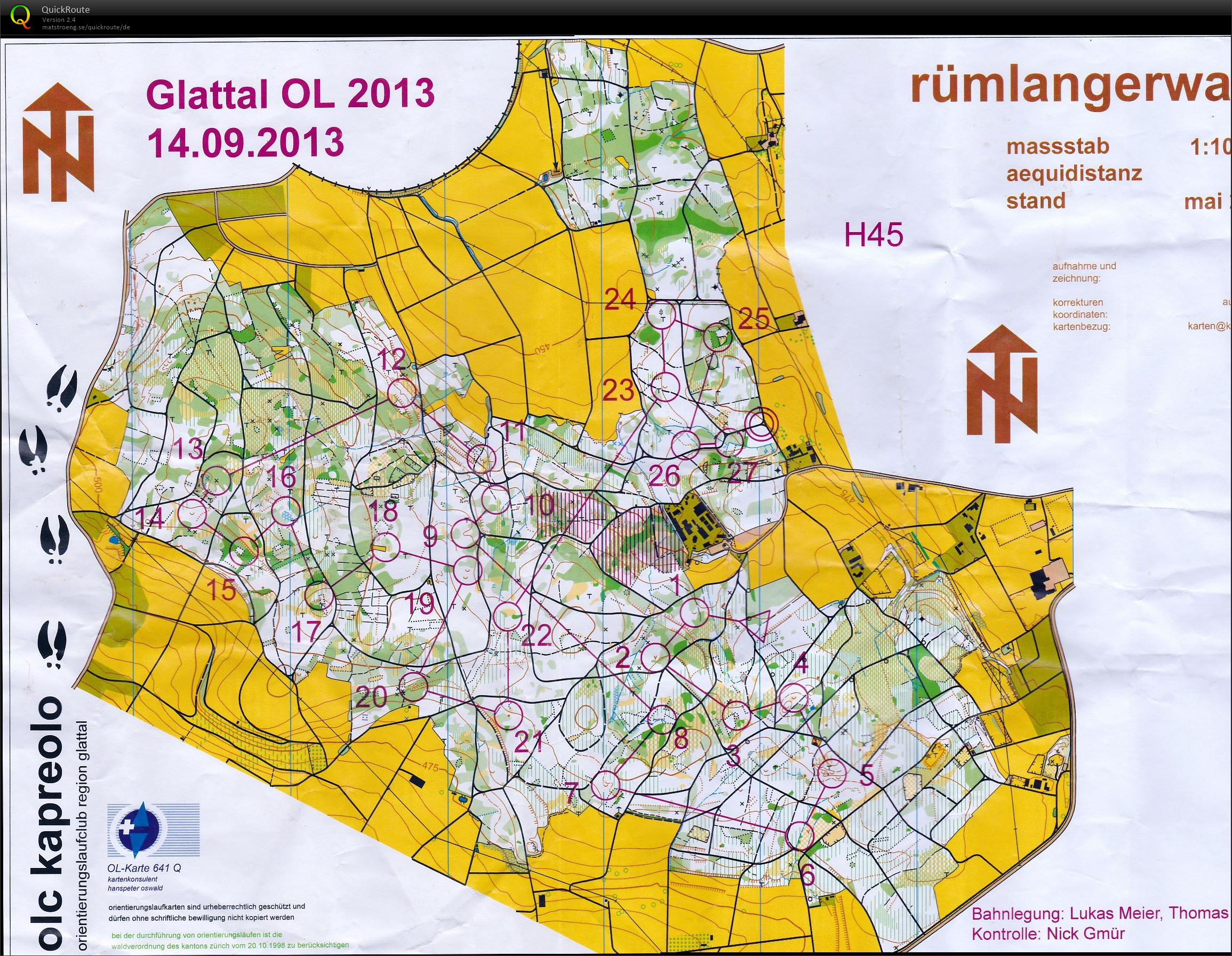 Glattal OL (14.09.2013)