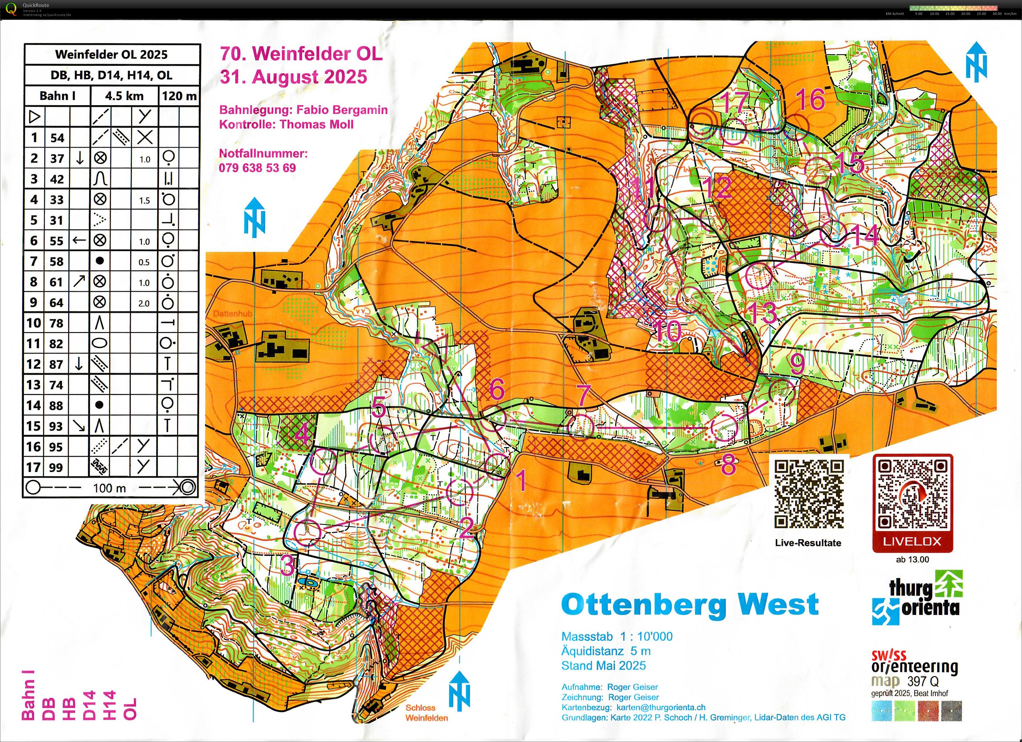 70. Weinfelder OL (31.08.2025)